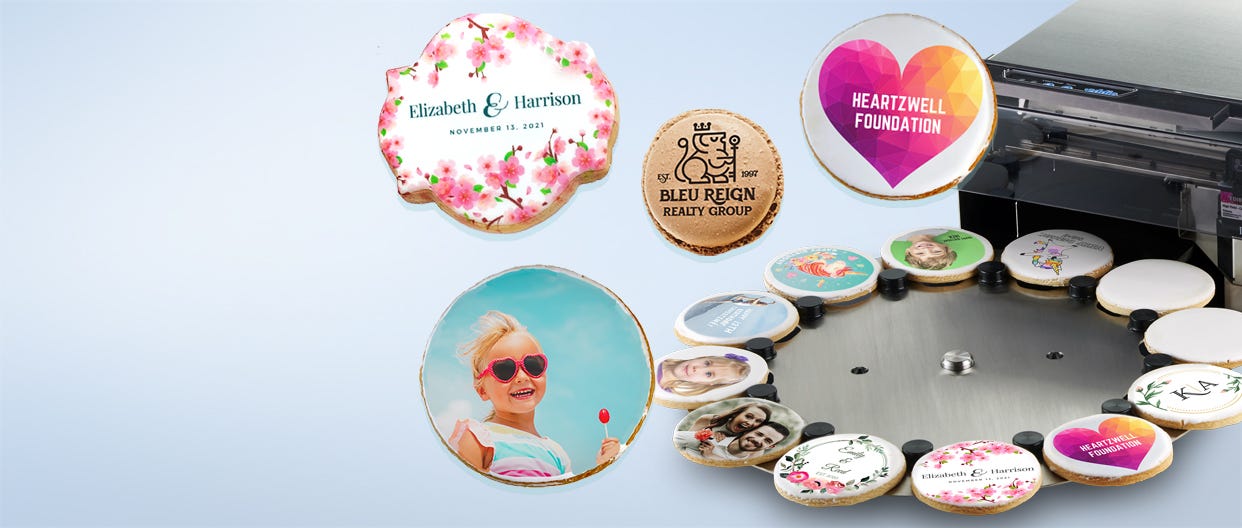 Cookies, Printed By Edible Image Printers