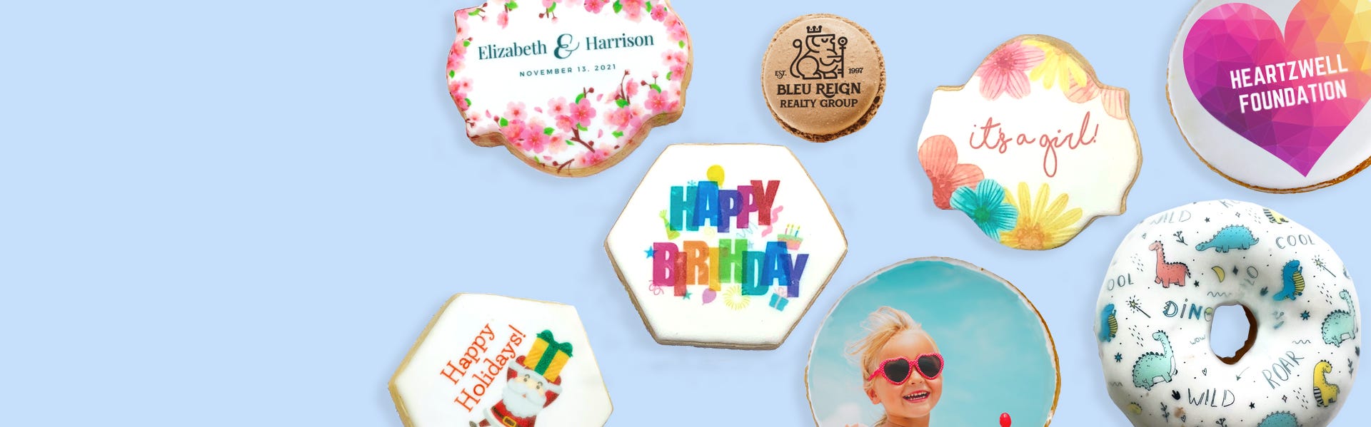 Cookies, Printed By Edible Image Printers